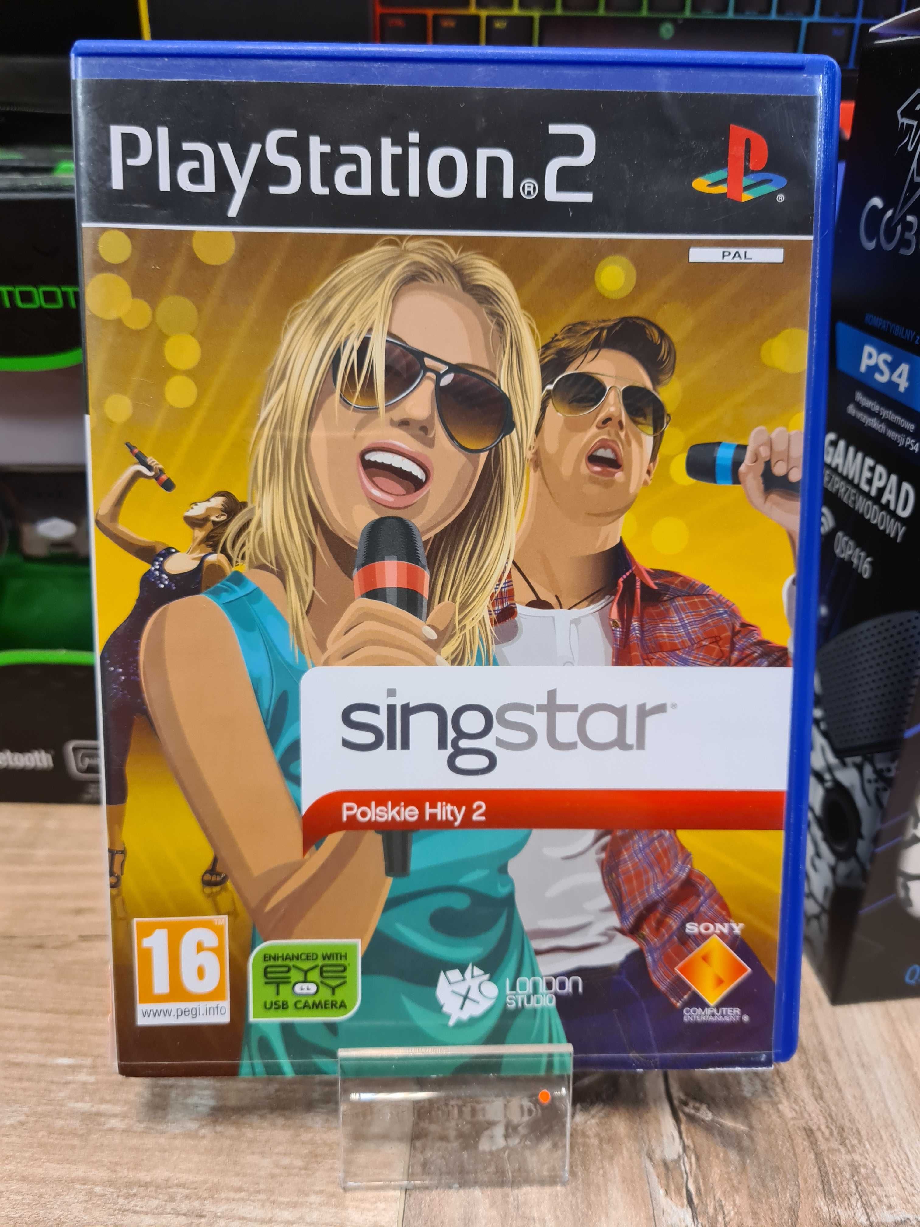 SingStar Polskie Hity 2 PS2, Sklep Wysyłka Wymiana