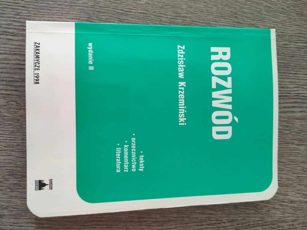 Książka Rozwód Zdzisław Krrzemiński