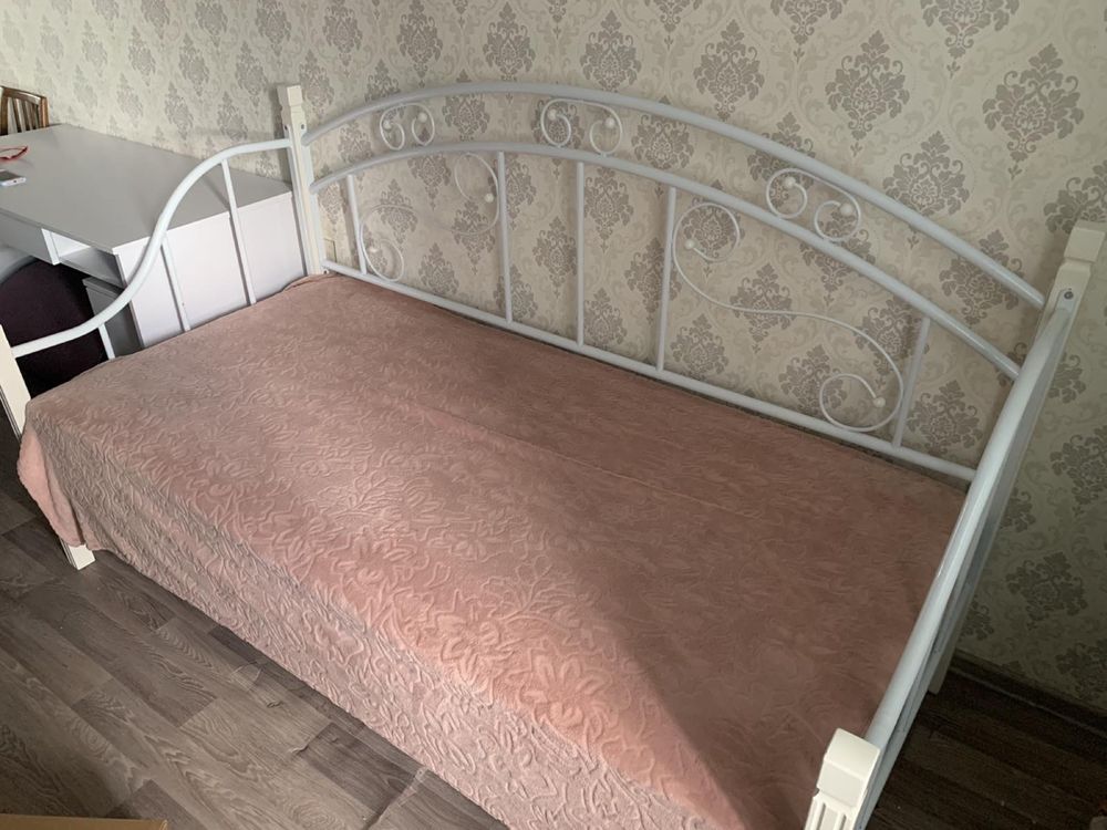 Ліжко полуторне Орфей 80х190 з ортопедичним матрацом