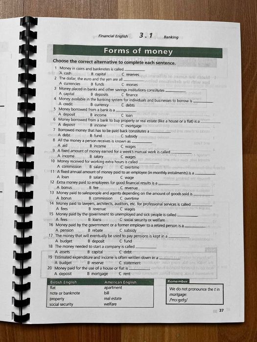 Financial English with financial glossary Book 2nd Edition