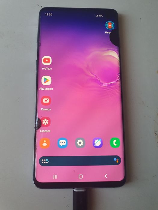 Samsung s10 g973 модуль оригинал с дефектом рабочий