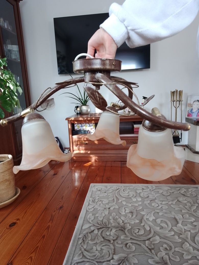Żyrandol plafon lampa