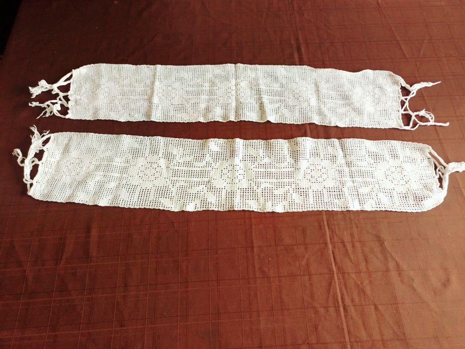 Panos de linho feito á mão