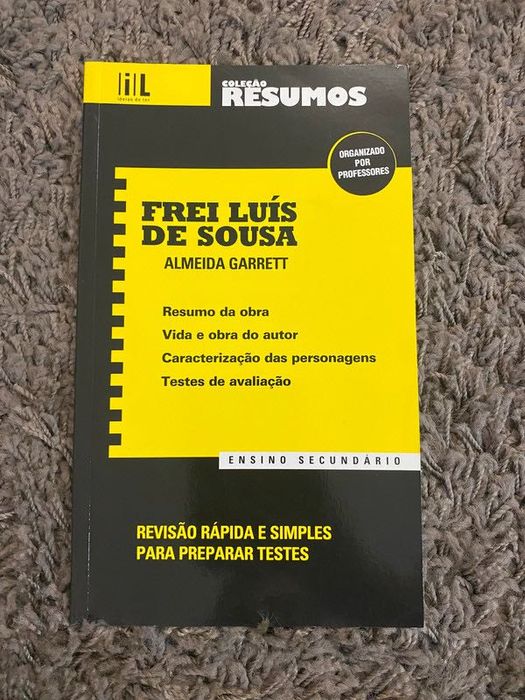 Livro de Resumos - Frei Luís de Sousa - Almeida Garrett