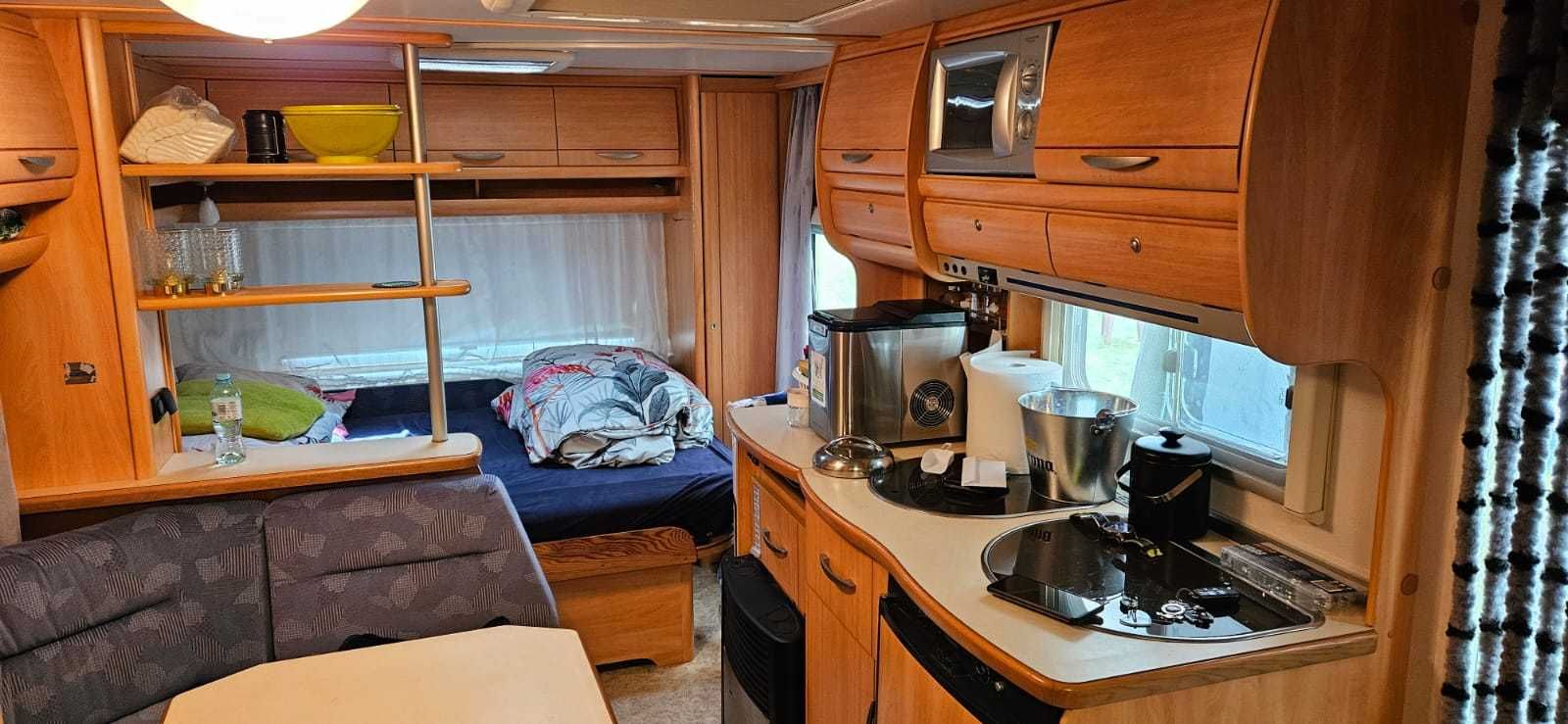 Sprzedam kamping Fendt Saphir 560. 2005 rok. Łóżko piętrowe.