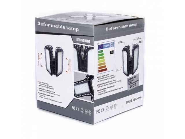 Lampa żarówka LED sufitowa 80W rozkładana E27