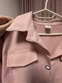 Новая рубашка розовая С