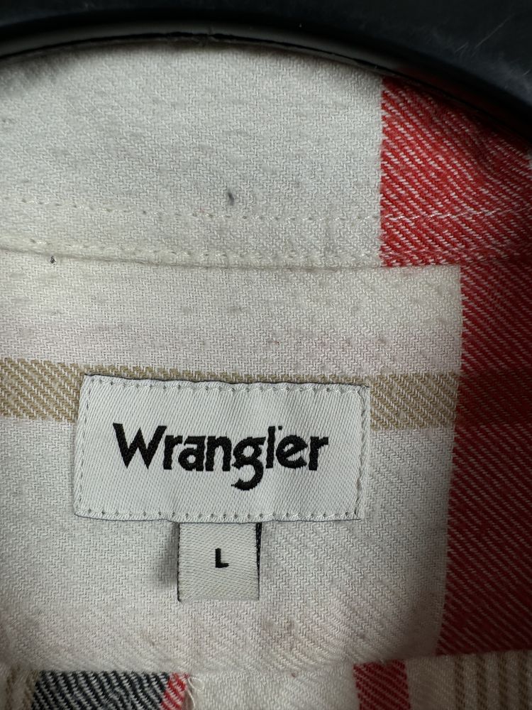 Wrangler bawełniana koszula w kratkę L
