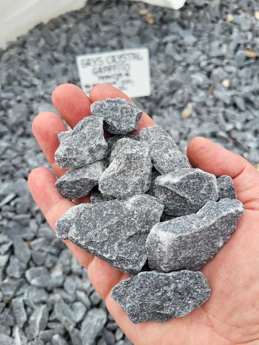 Grys Crystal Graffito 16 Kamienie ogrodowe dekoracyjne ozdobne