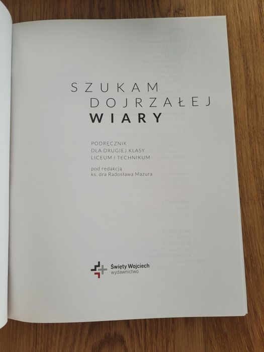 Religia "Szukam dojrzałej wiary" 2
