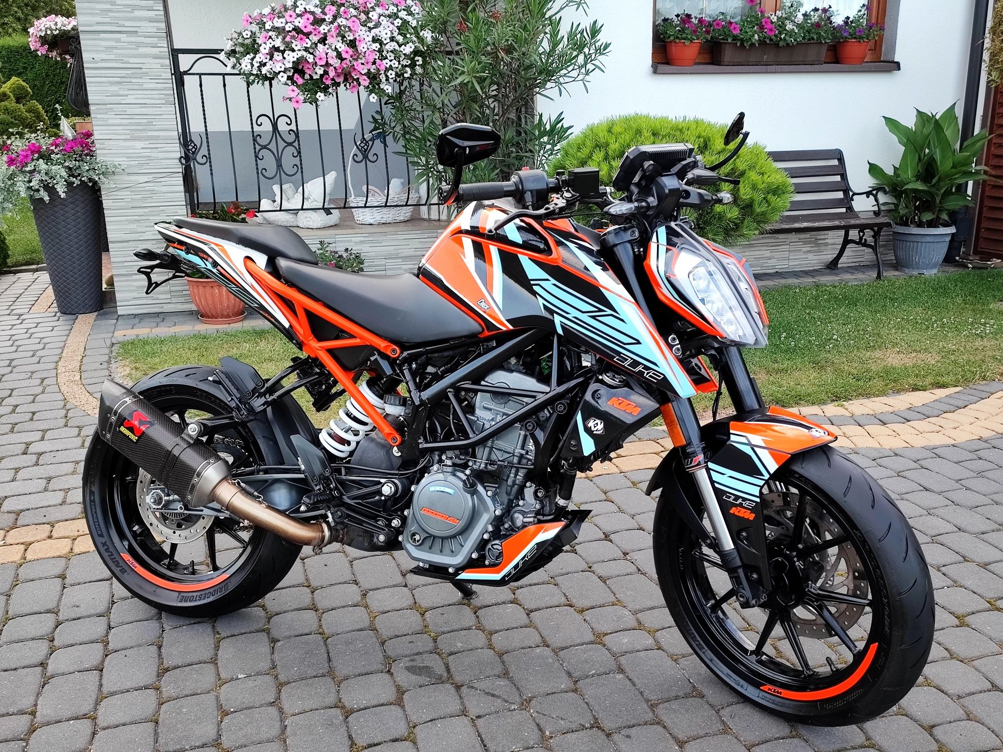 KTM Duke 125 ABS Kat B A1 2020r AKRAPOVIC Niski Przebieg Super Stan