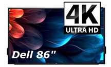 Monitor wielkoformatowy Dell C8618QT 86" wraz ze stojakiem 2 sztuki