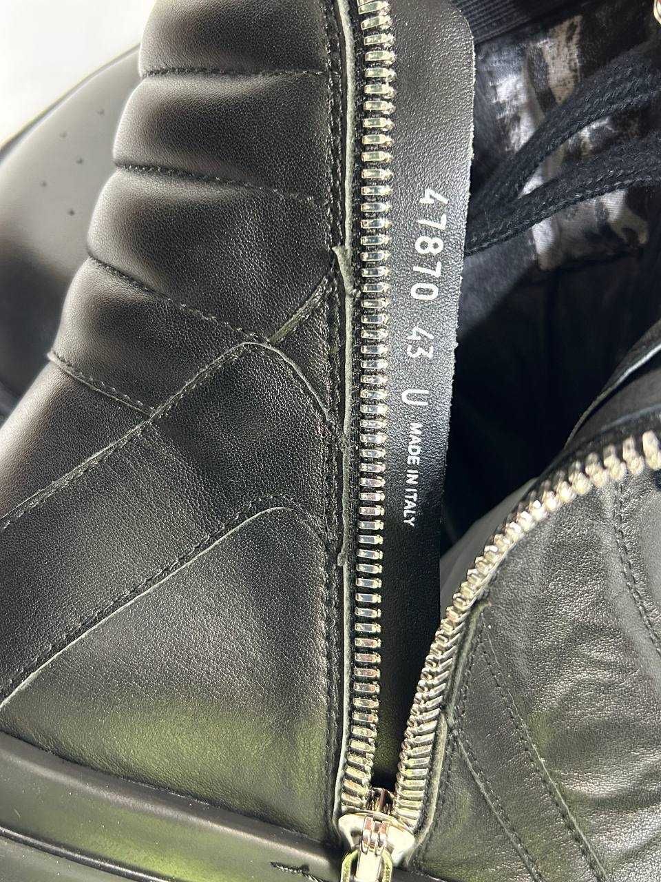 Rick Owens GEOBASKET кеды черные кросівки чорні кеди кроссовки 43 42