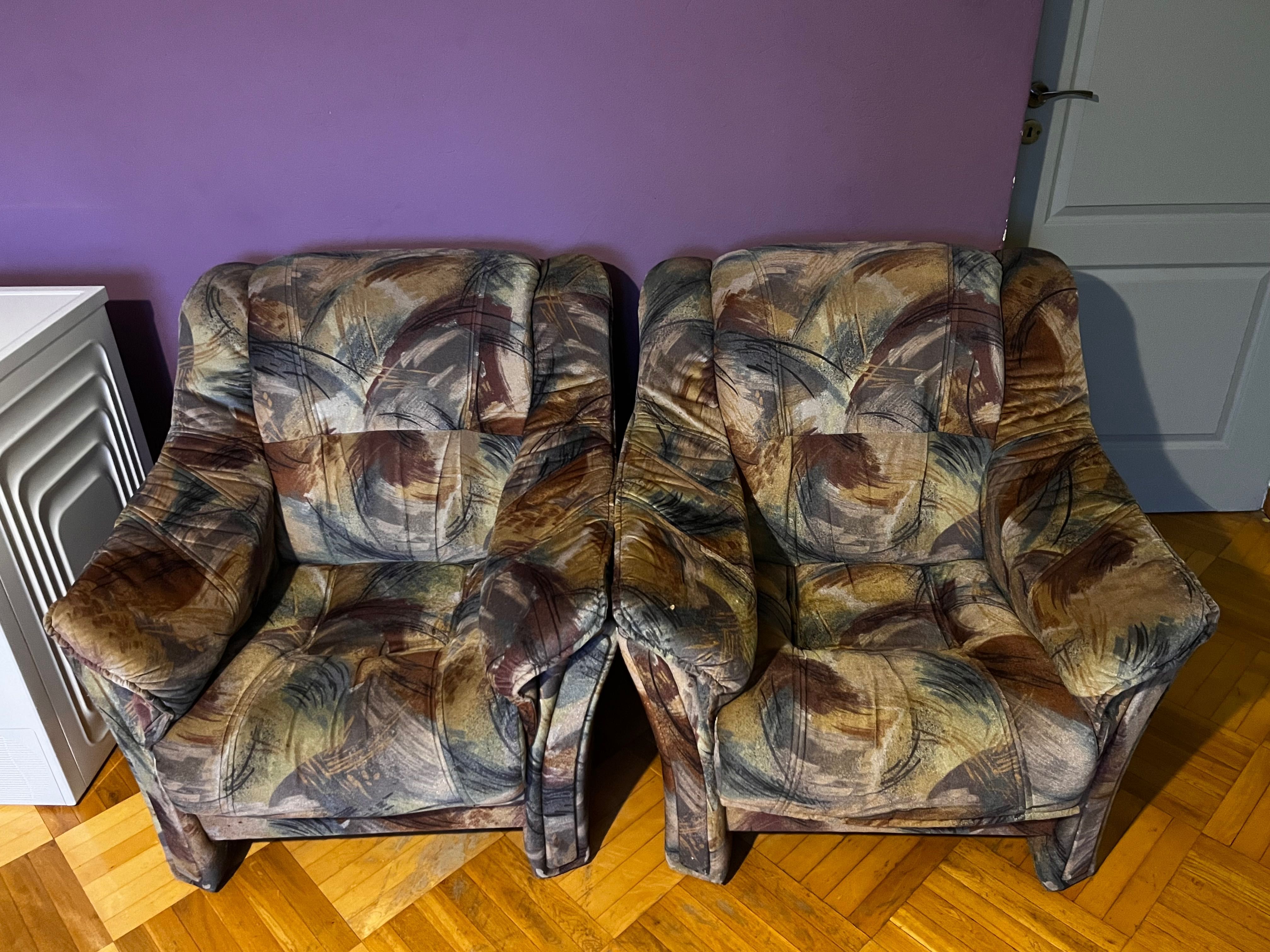 2 stylowe fotele