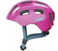 Kask rowerowy dziecięcy różowy Abus YOUN-I 2.0 sparkling pink r.52-57