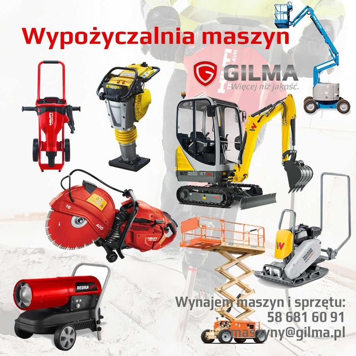 Wynajem Glebogryzarka Oleo-Mac MH175 RKS, dowóz