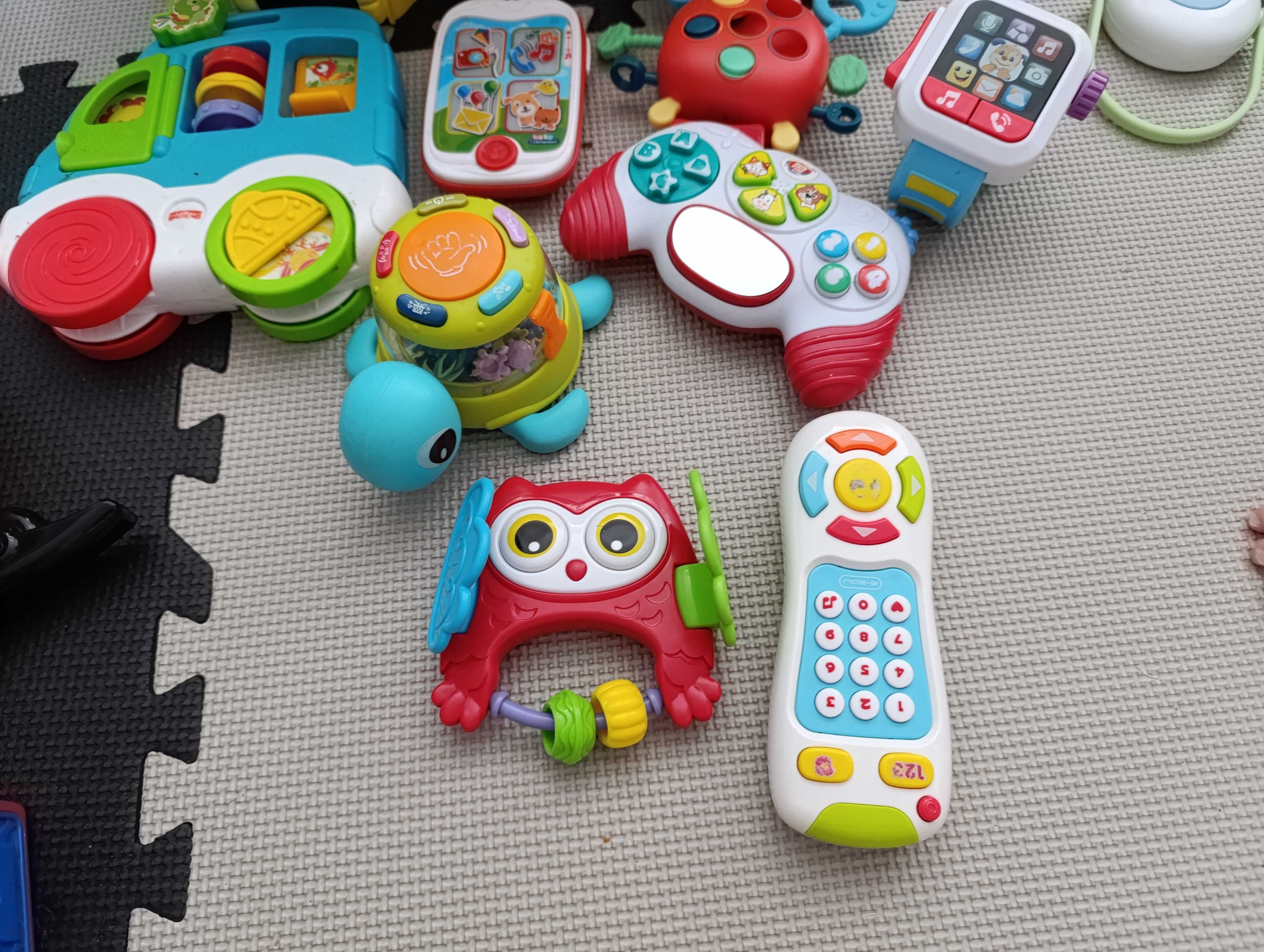 Paka zabawek dla maluszka fisher price interaktywne