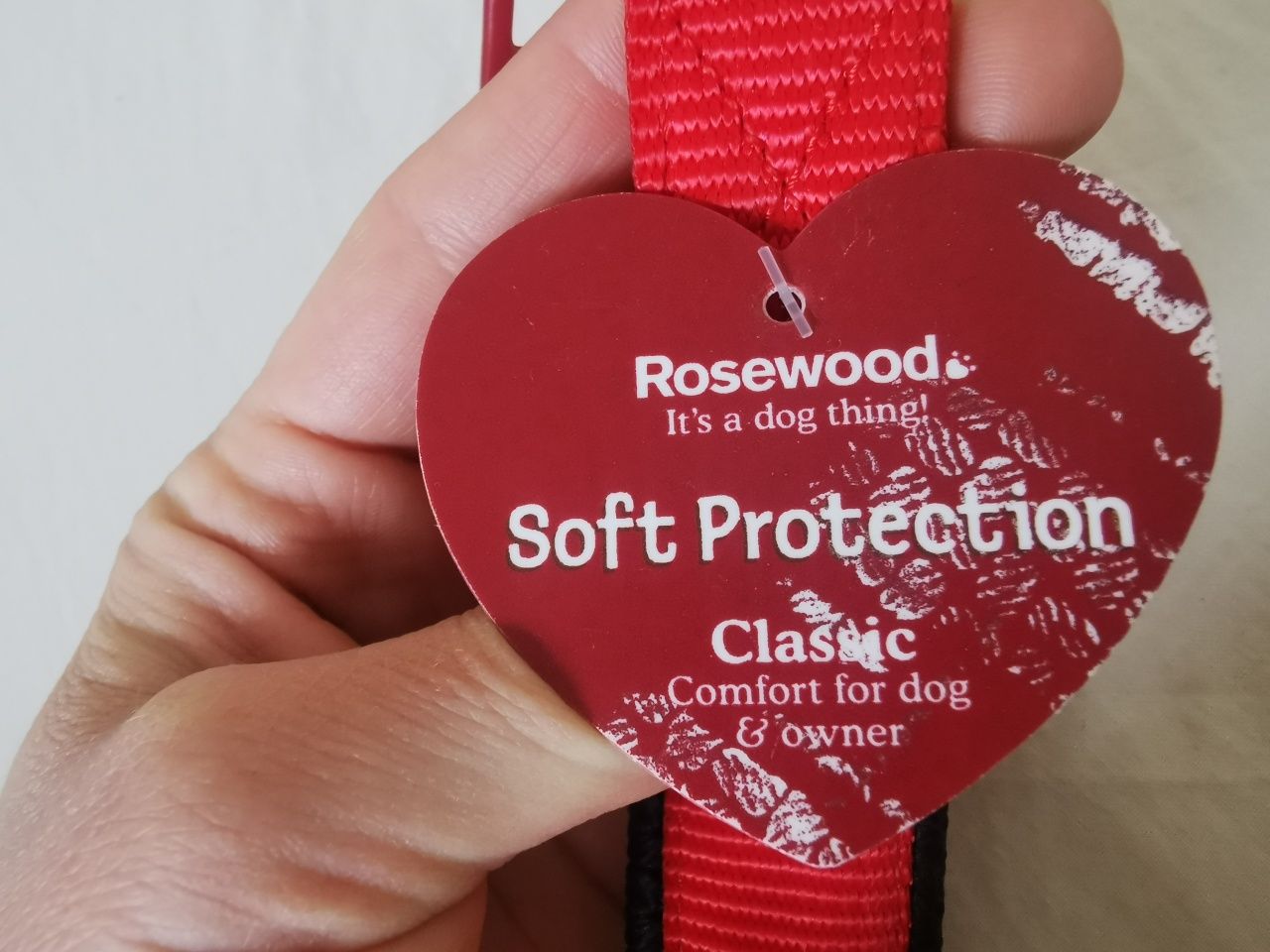 Solidna nowa obroża dla dużego/bardzo dużego psa Softprotection