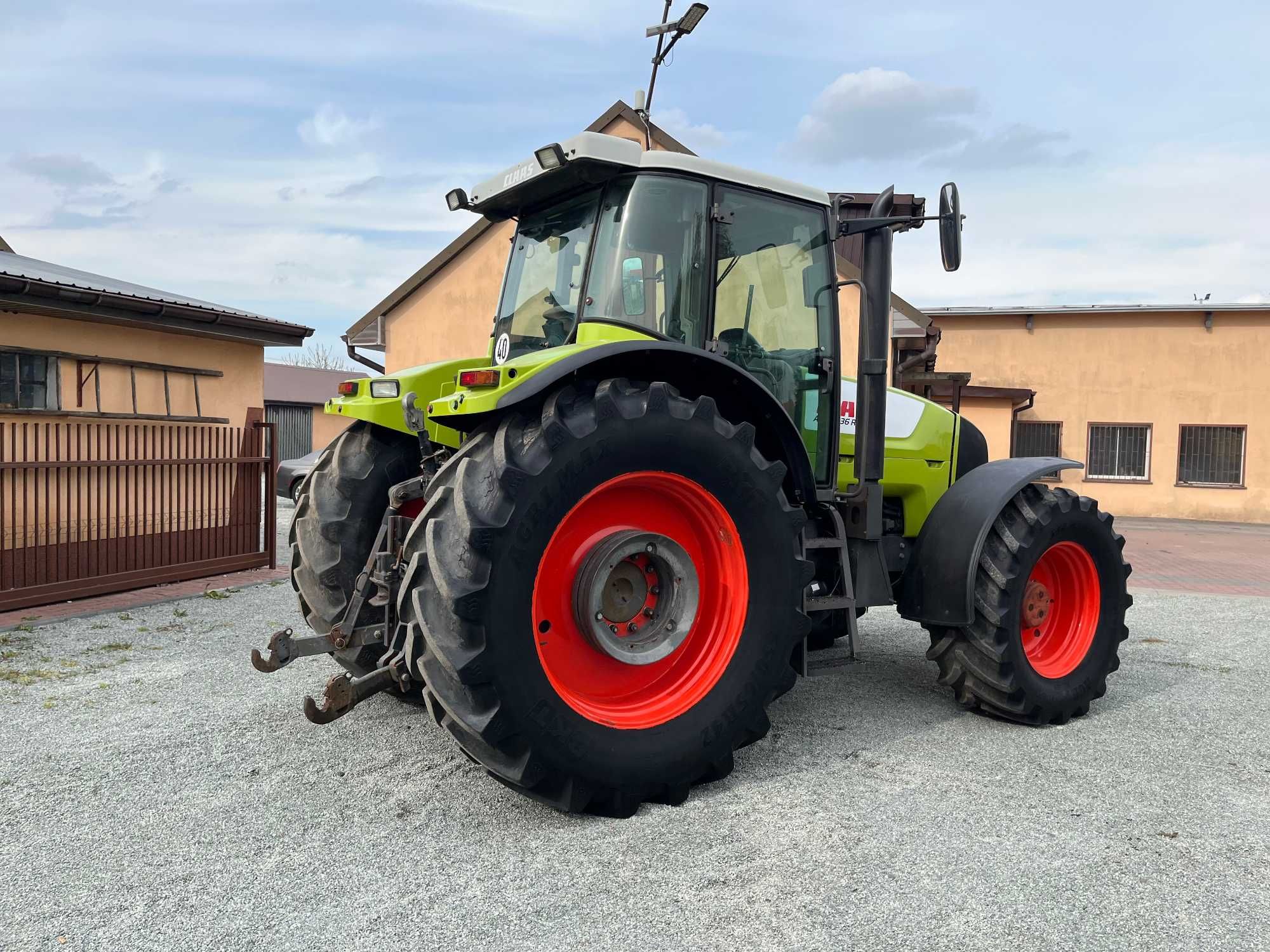 Claas Ares 836 RZ z Tuzem* Sprowadzony * Silnik JOHN DEERE 200 KM