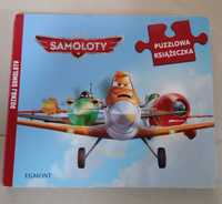 Książeczka puzzlowa poznaj samoloty, Disney