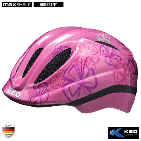 Kask rowerowy KED MEGGY TREND Różowy Junior "XS" (44-49cm)