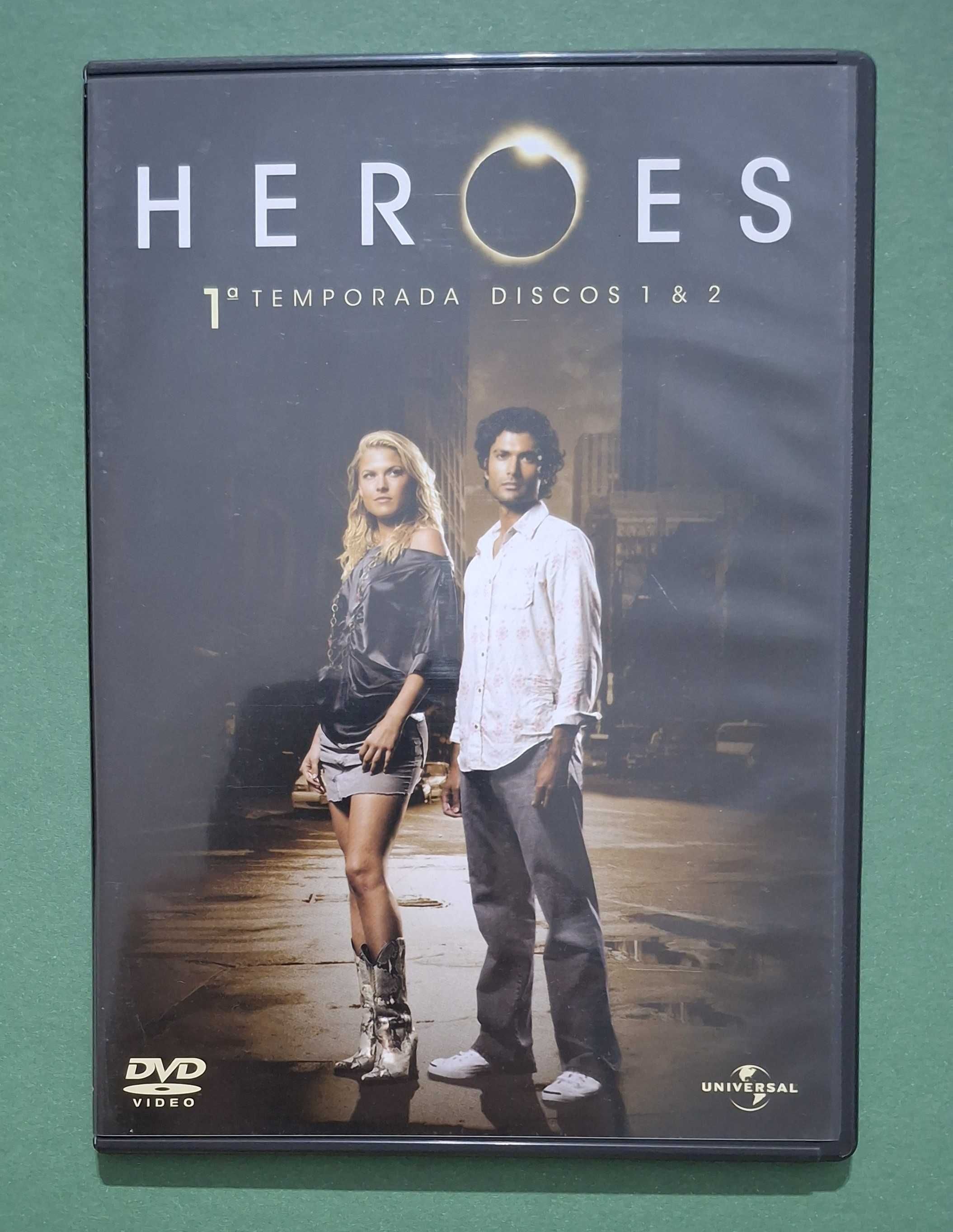 Série Heroes - 1ª temporada completa (7 DVDs) artigo novo