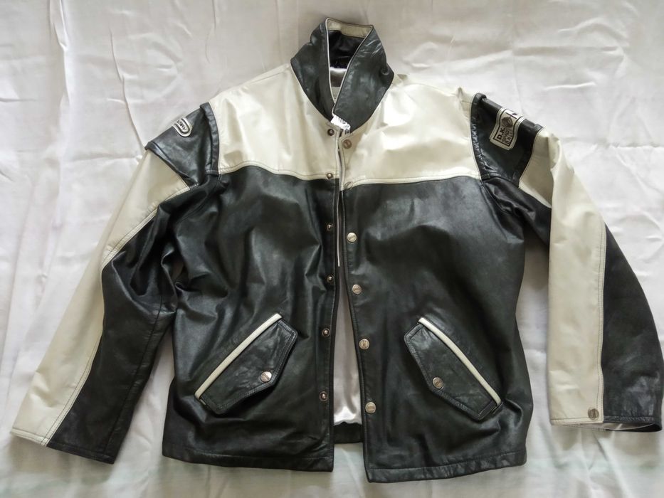 Куртка мужская кожаная винтажная "Dakota Zone Industry"