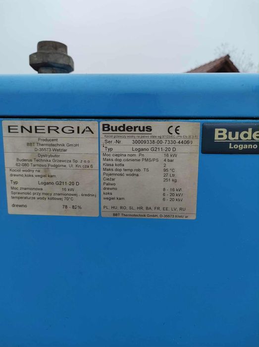 Części do żeliwnego Pieca Buderus