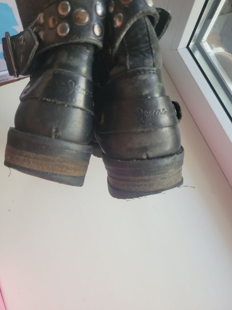 Ботинки кожа Pepe jeans 38 размер