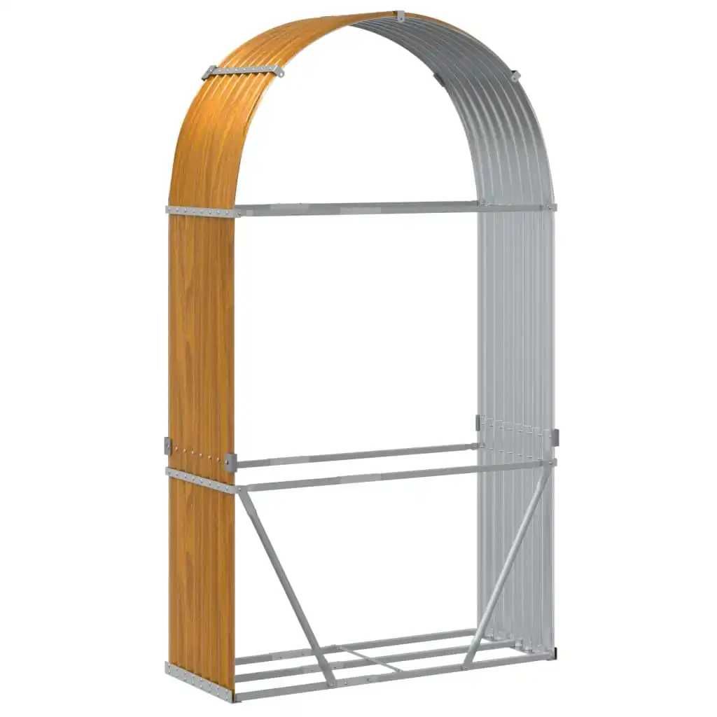 Suporte De Lenha Aço Galvanizado
