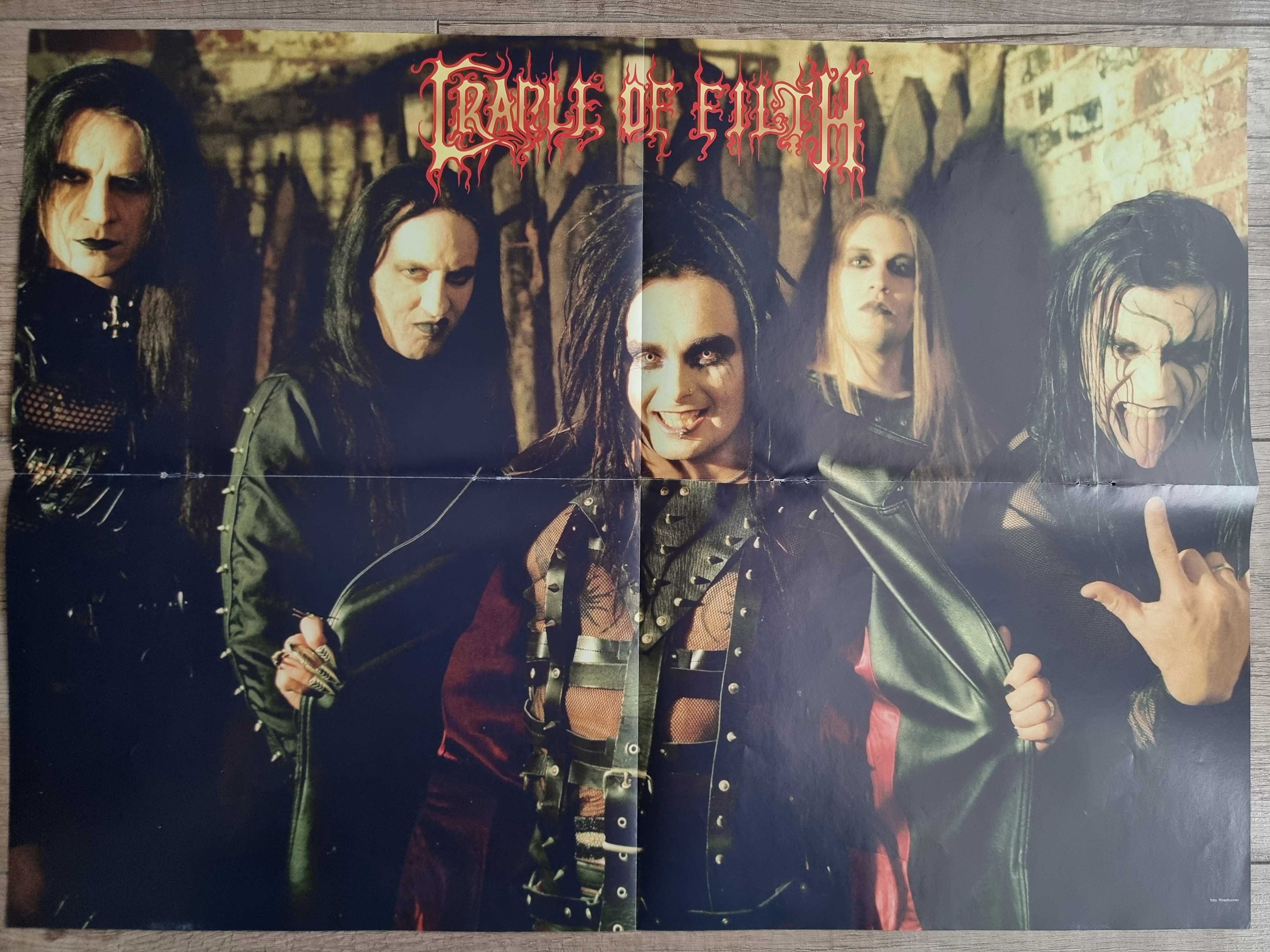 Metal Hammer 2006 - Rammastein, Plakaty: Cradle Of Filth i DIO