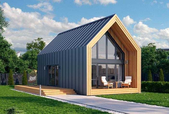 Domki całoroczne зanelowo-szkieletowe SIP 35m2 oraz 90-120m2