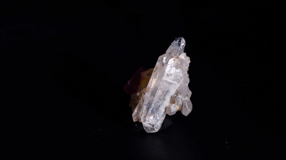 Turmalin Różowy Rubelit na Kwarcu | 8.2 gr | Minerał Kryształ Kamień