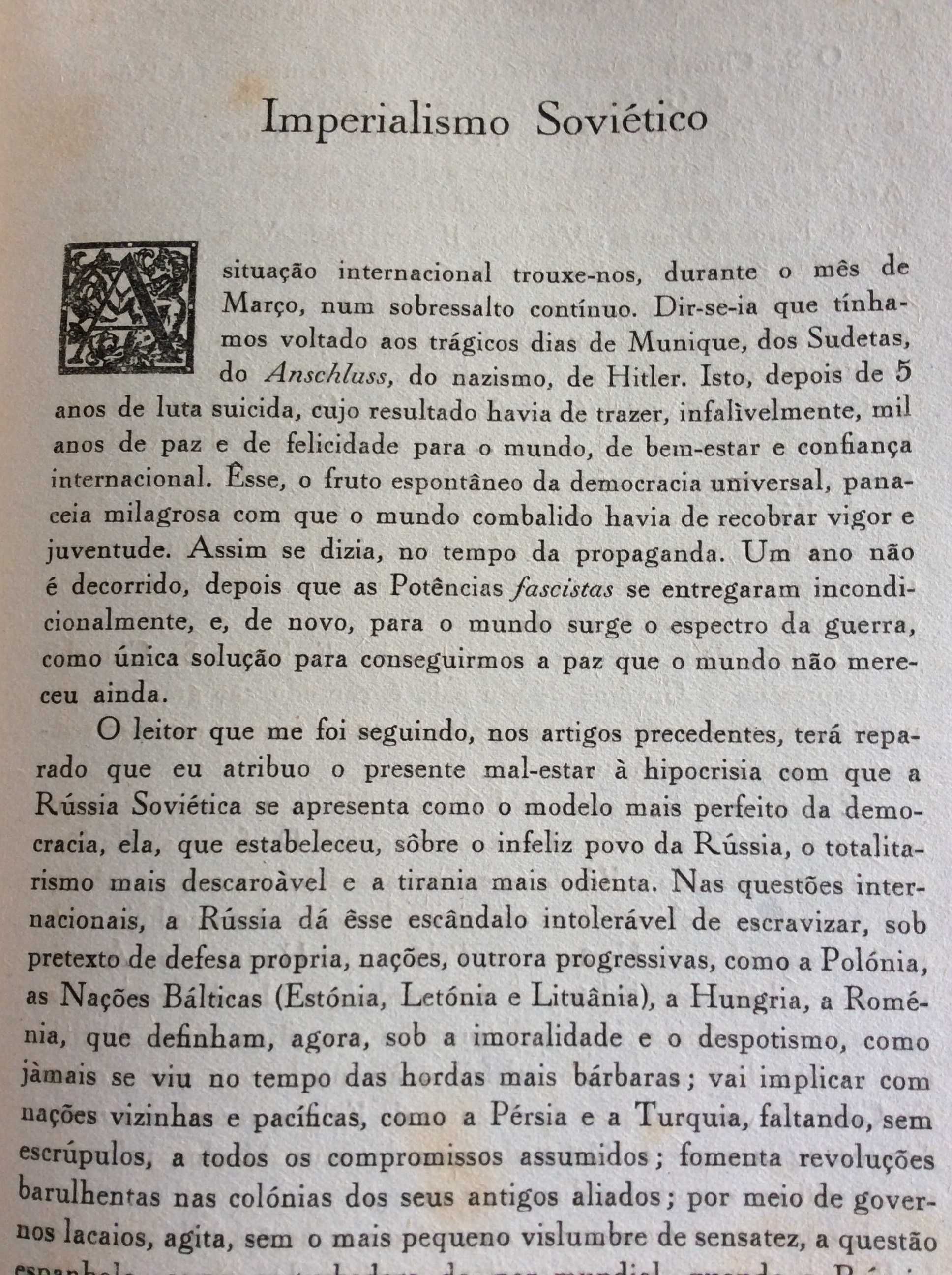 Brotéria. Revista contemporânea. de cultura, 1946. Ver sumário