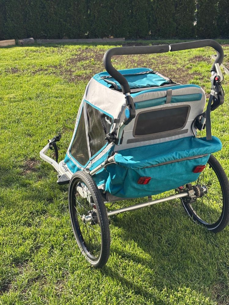 Przyczepka rowerowa Qeridoo speedkid 1