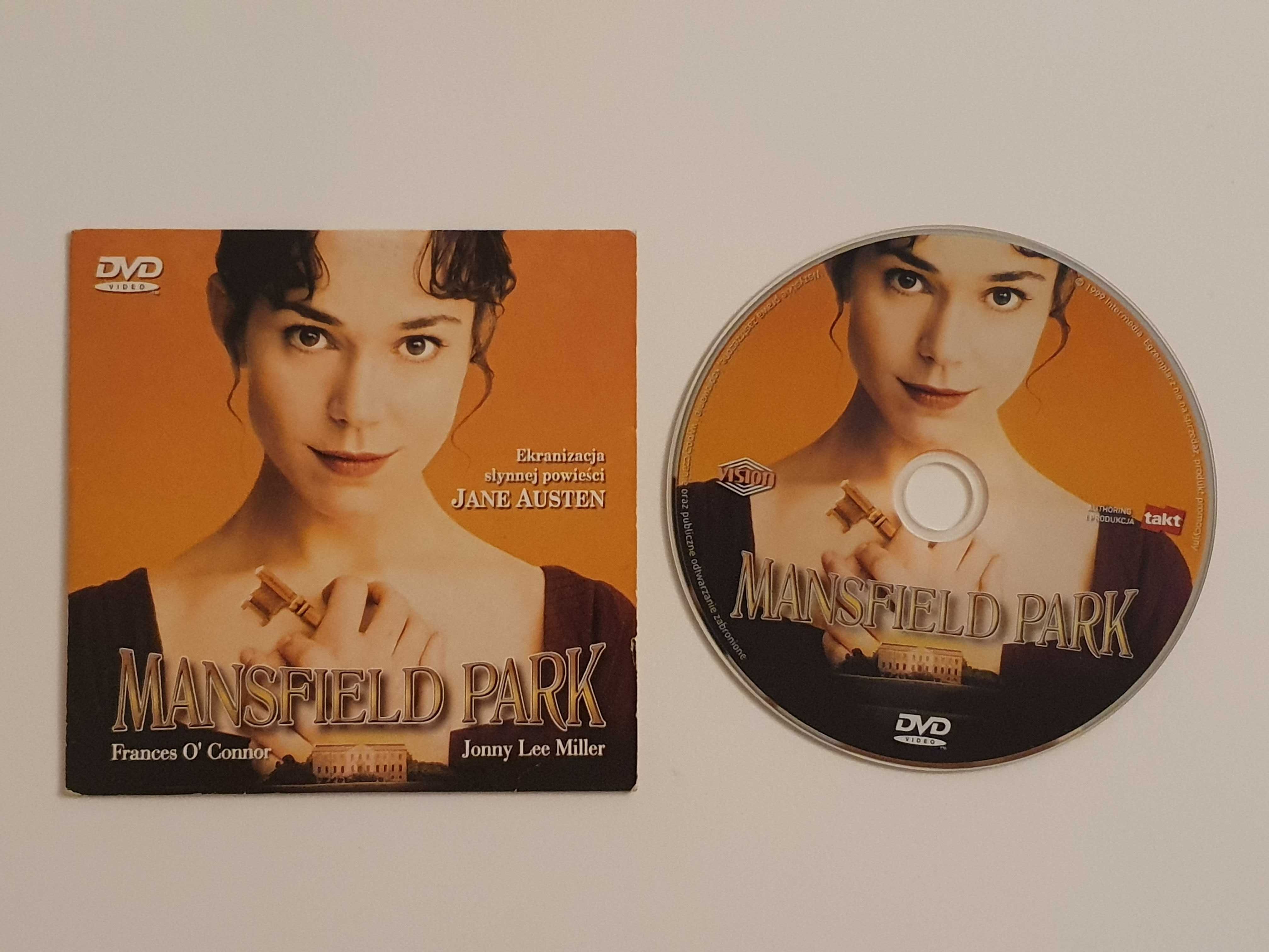 Mansfield Park film DVD