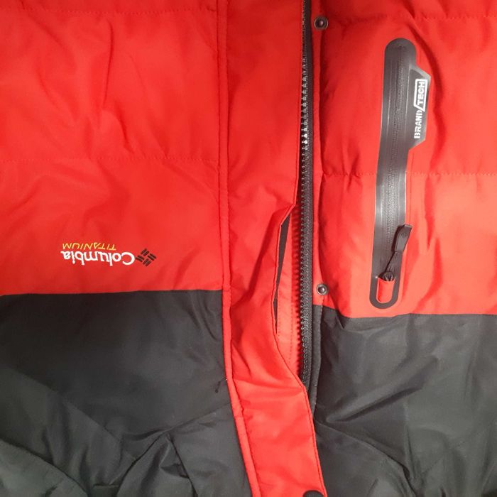 Чоловіча зимова куртка Columbia titanium