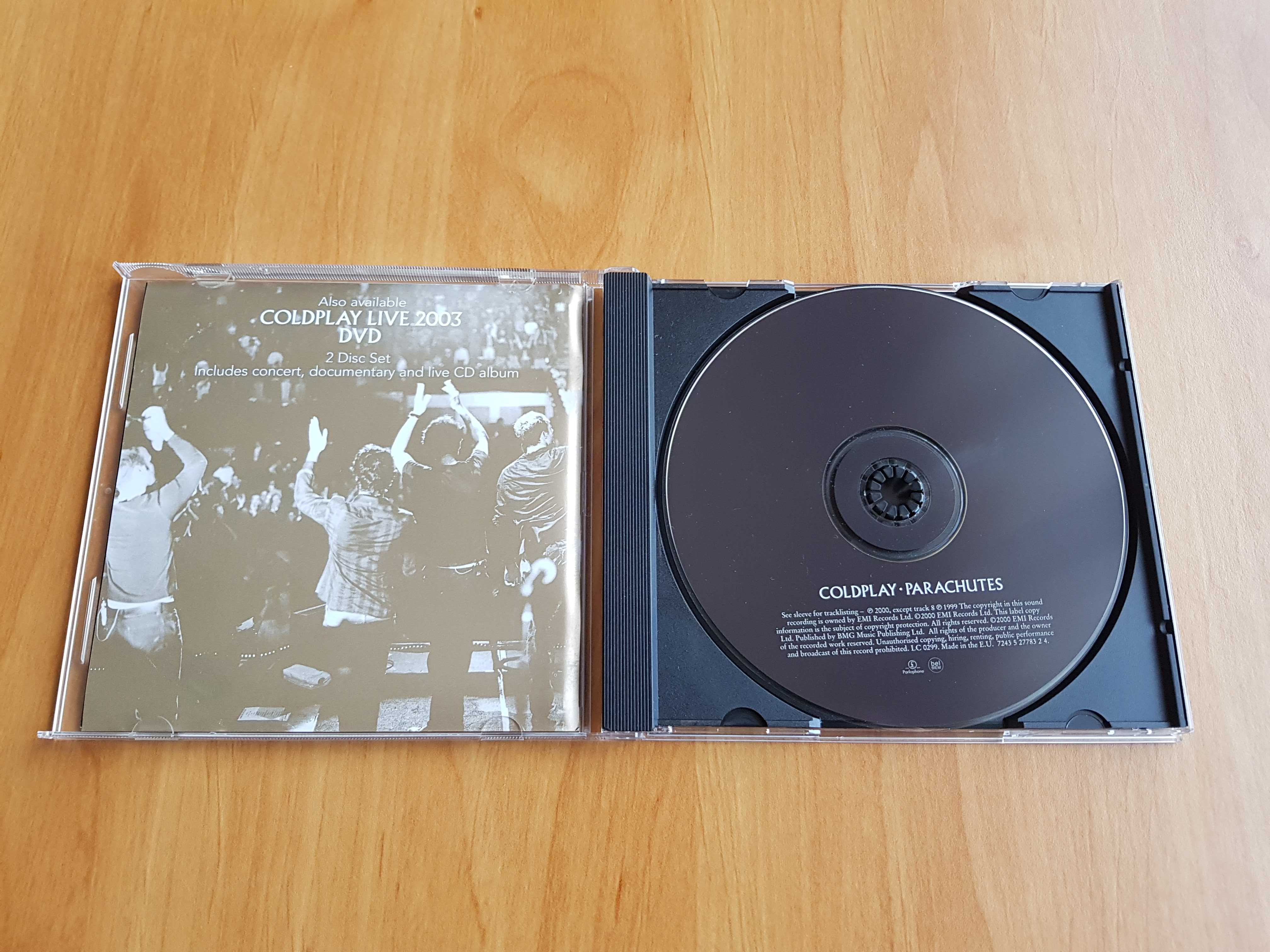 COLDPLAY - Parachutes (2000) (CD)