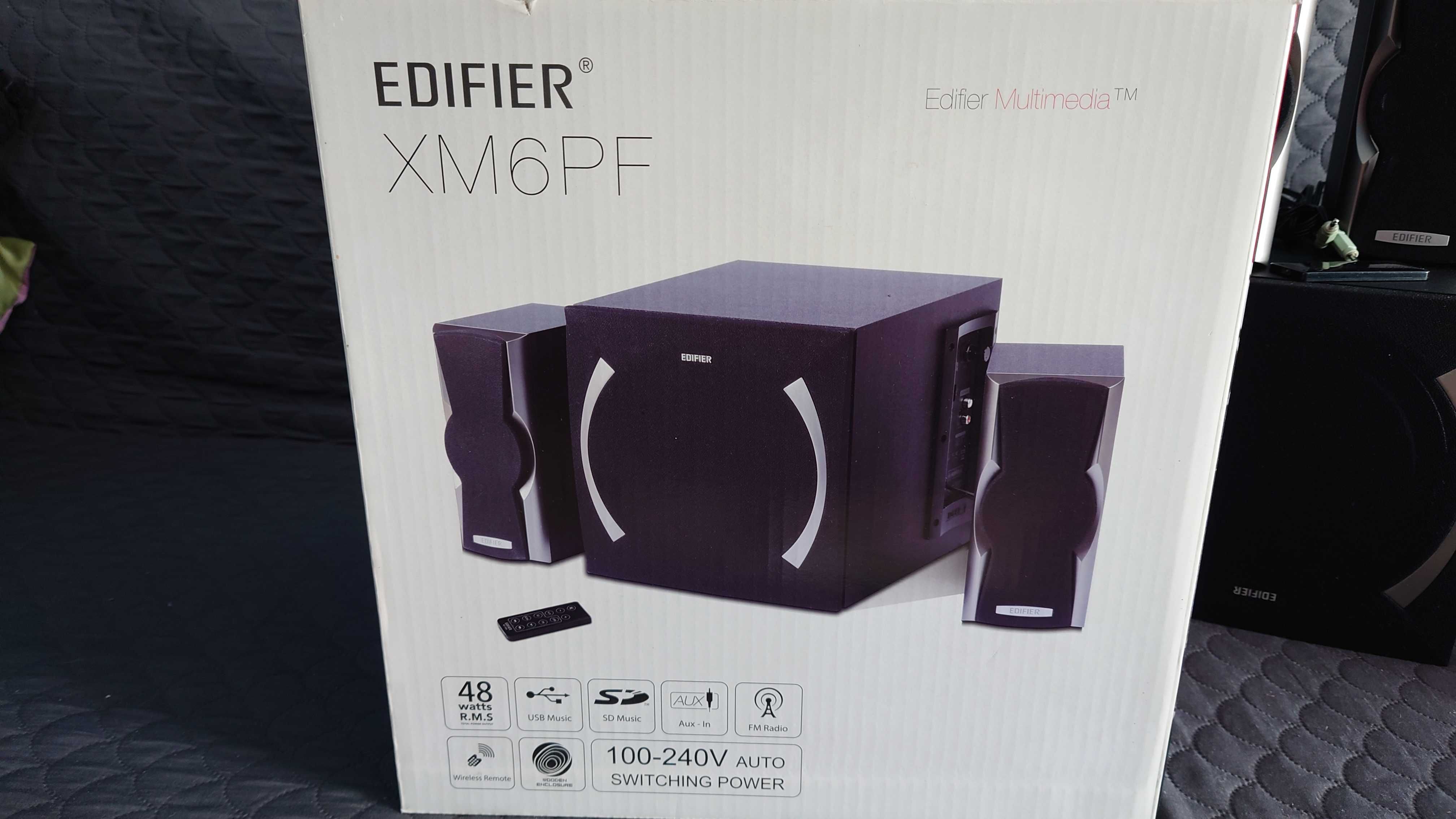 Głośniki Edifier 2.1 XM6PF RADIO FM