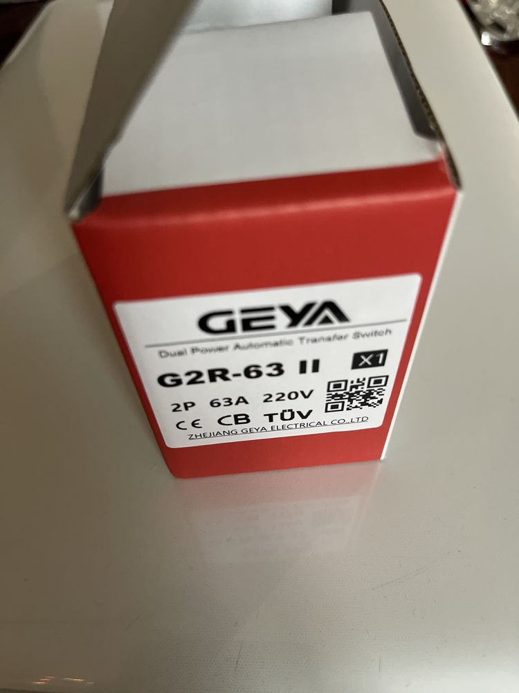 Автомат введення резерву АВР GEYA G2R-63 II 2P 63А
