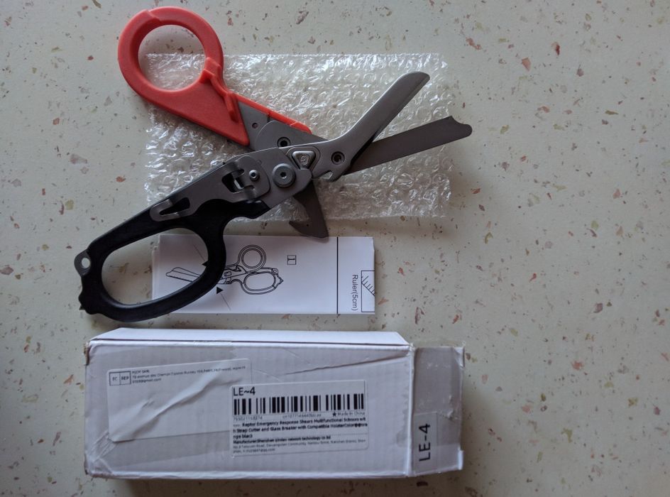 Тактичні парамедичні ножиці (мультитул)