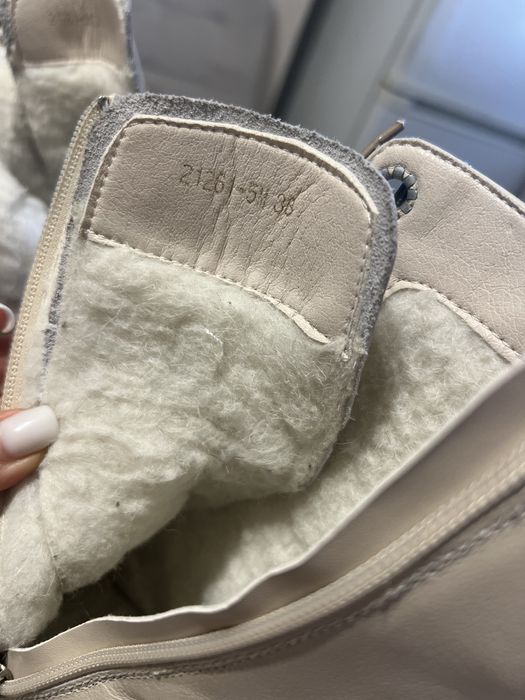 Чоботи жіночі зимові р.38