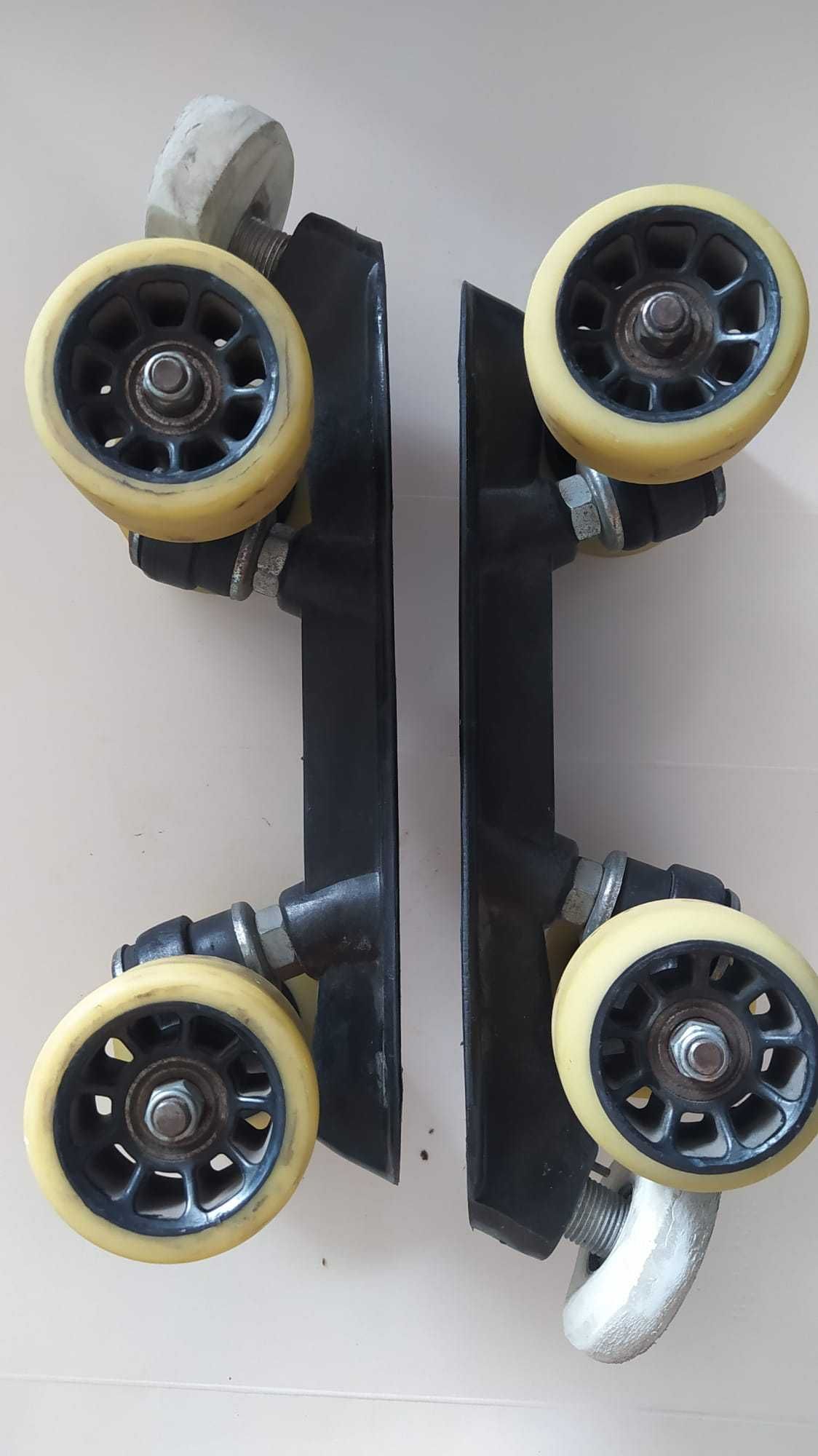 Base patins DAC usada com Rodas