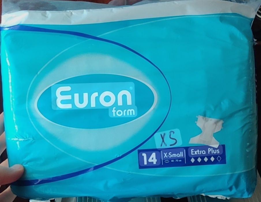 Підгузки подгузники Euron form Extra Plus XS