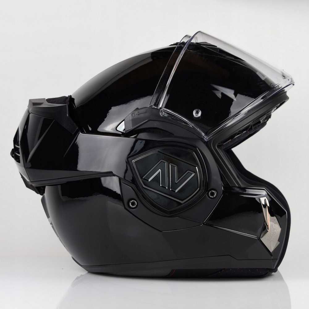 Kask LS2 FF906 Advant solid matt black/black/biały szczękowy