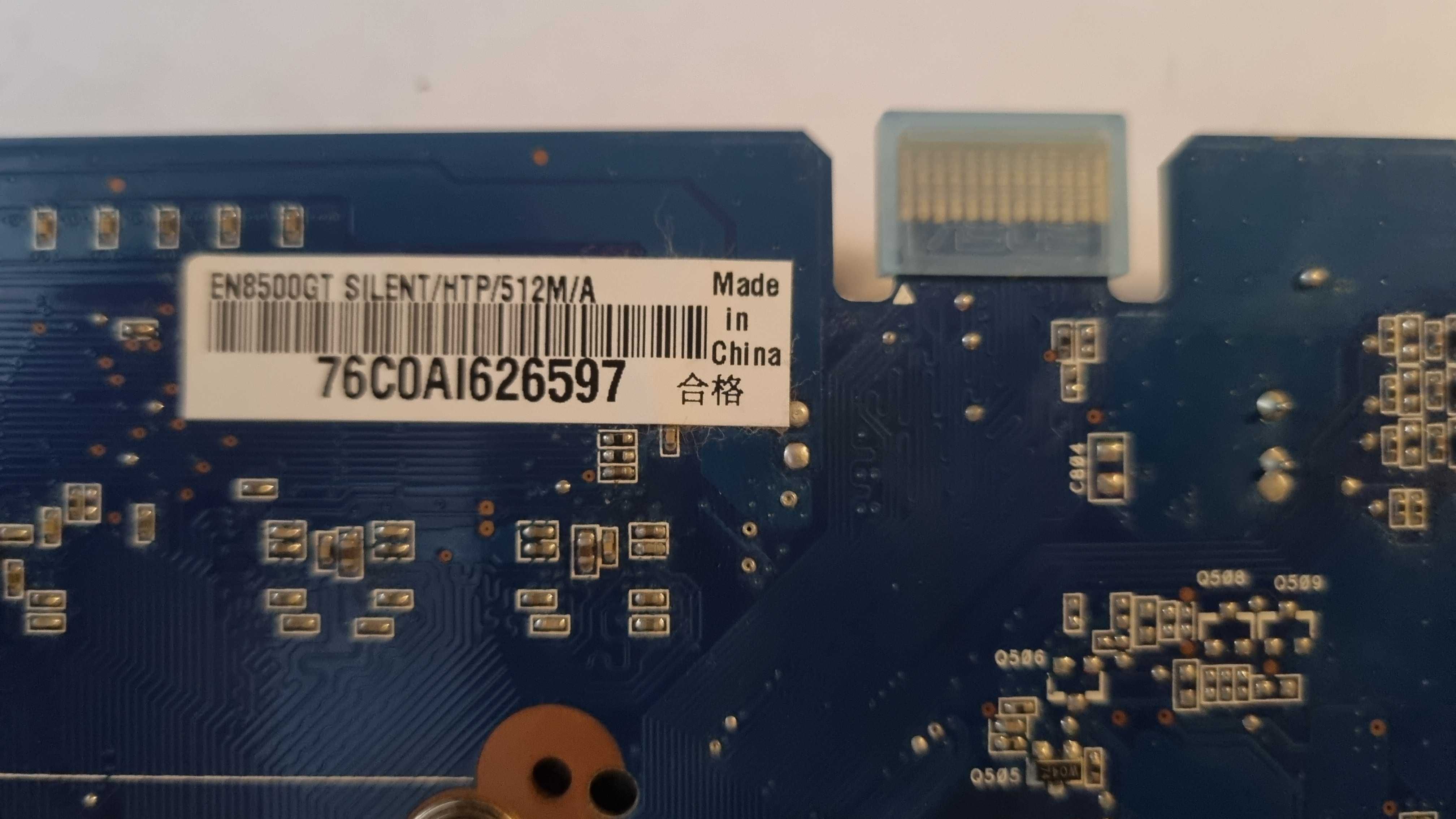 Karta Graficzna ASUS EN8500GT SILENT/HTP/512M - Stan BARDZO DOBRY