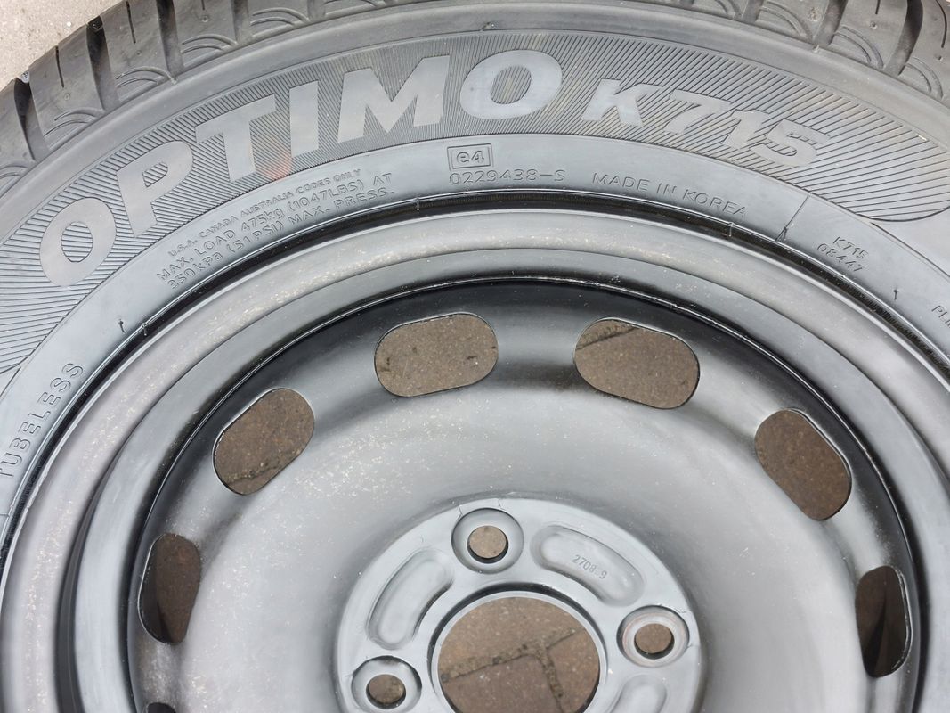 Koło Dojazdowe Zapasowe 14/4x108 Et37.5 Ford Fiesta Mk7