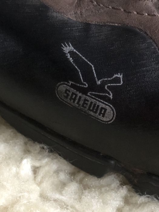 Водонепроникні шкіряні чоботи Salewa трекінг 48 47,5 47 46,5 31 30,5