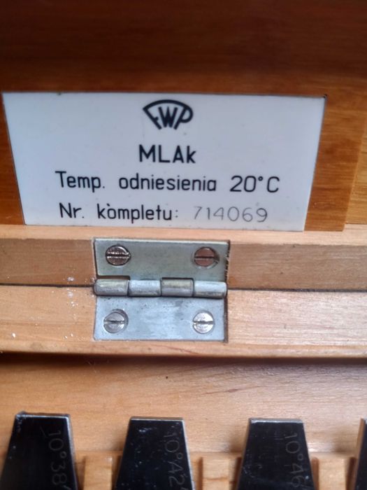 Płytki wzorcowe skośne