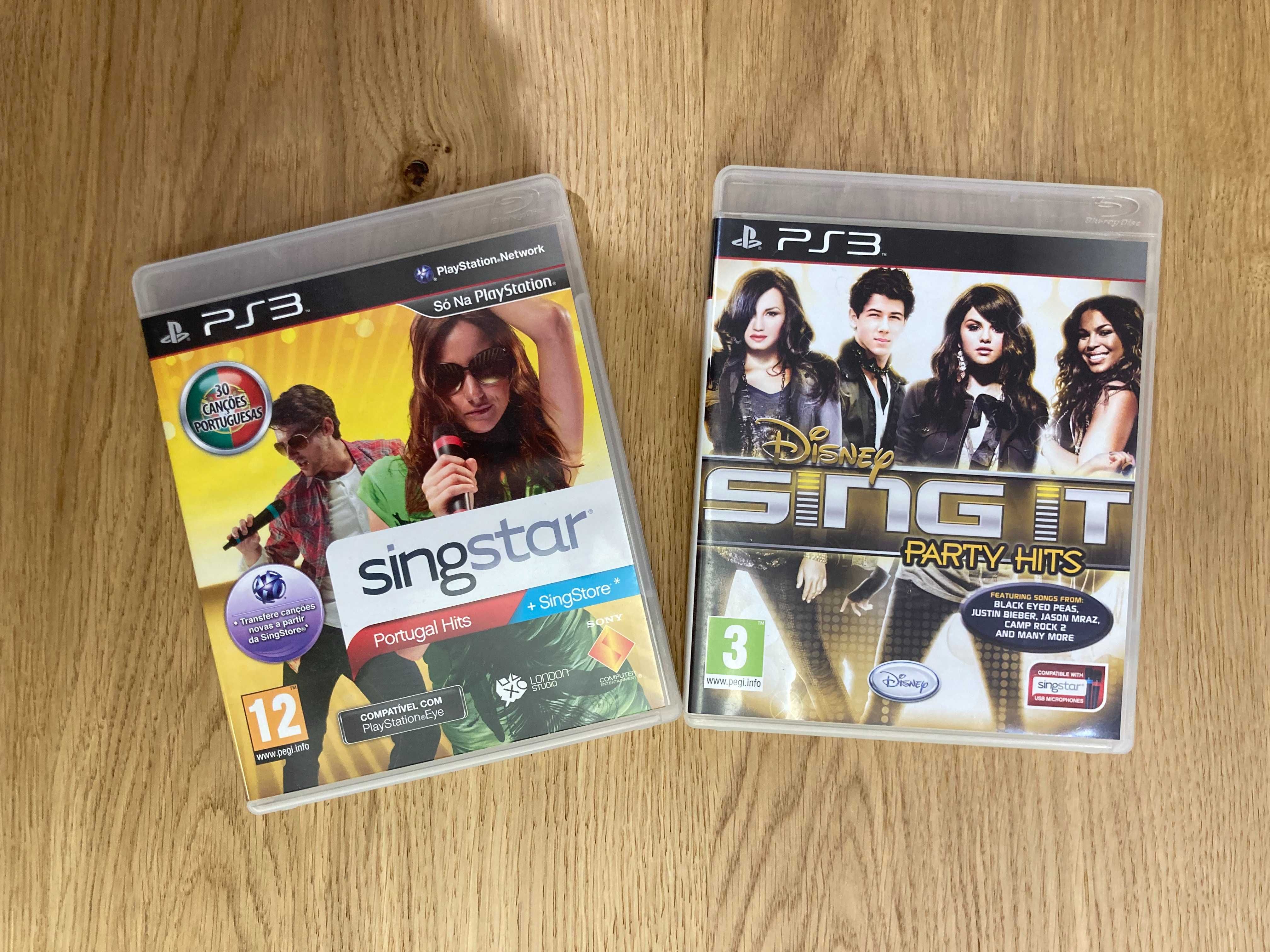 SingStar Microphones + USB converter + oferta 2 jogos